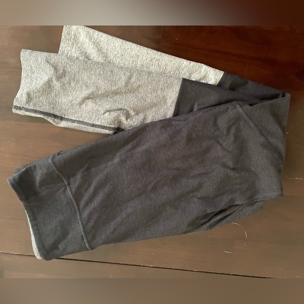 Outdoor voices color block leggings 7/8
